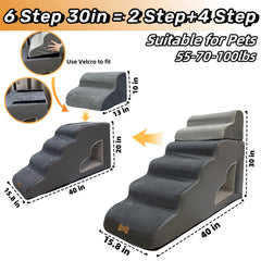 Necrely escalier chien sur canapé – accès facilité pour votre animal.