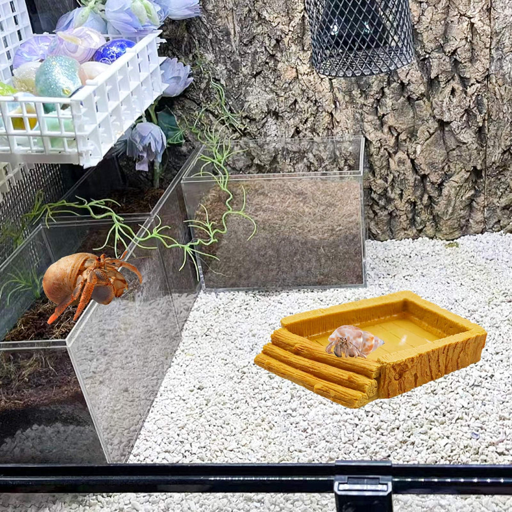 Neeenn accessoire habitat crabe ermite résine – décor sûr et pratique