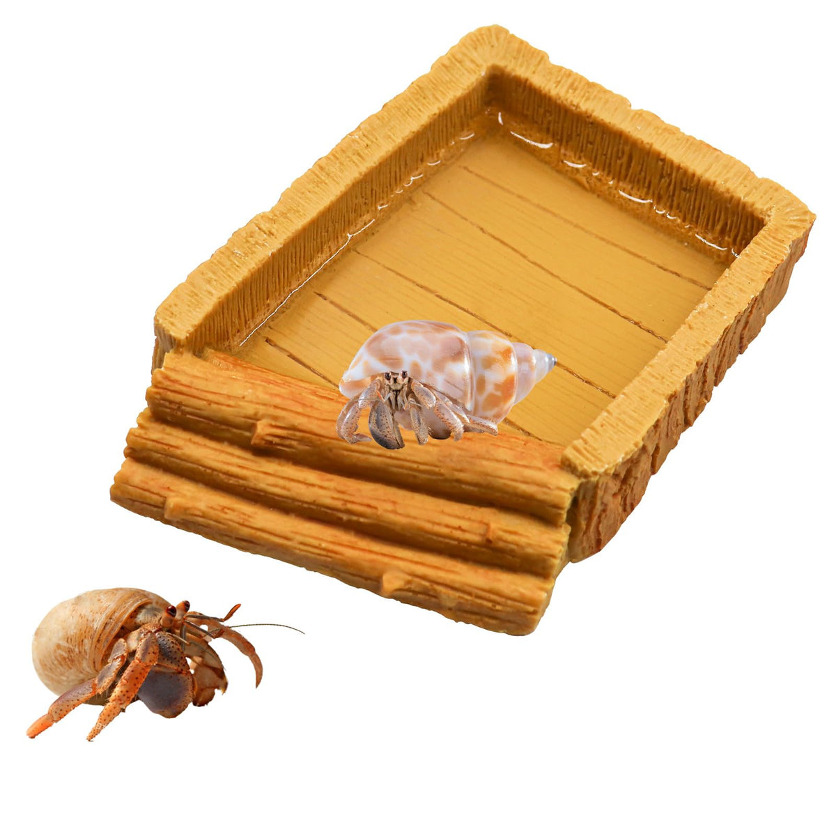 Neeenn piscine crabe ermite résine eau – bol sûr pour hydrater et divertir