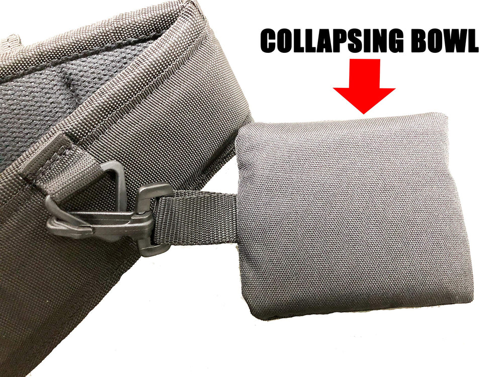 Neewa ceinture marche chien doublure coton contact peau sans irritation.