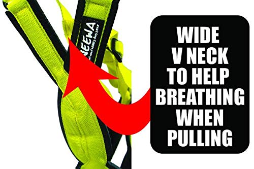 Harnais Neewa Sled Pro – boucles renforcées et 8 ajustements.