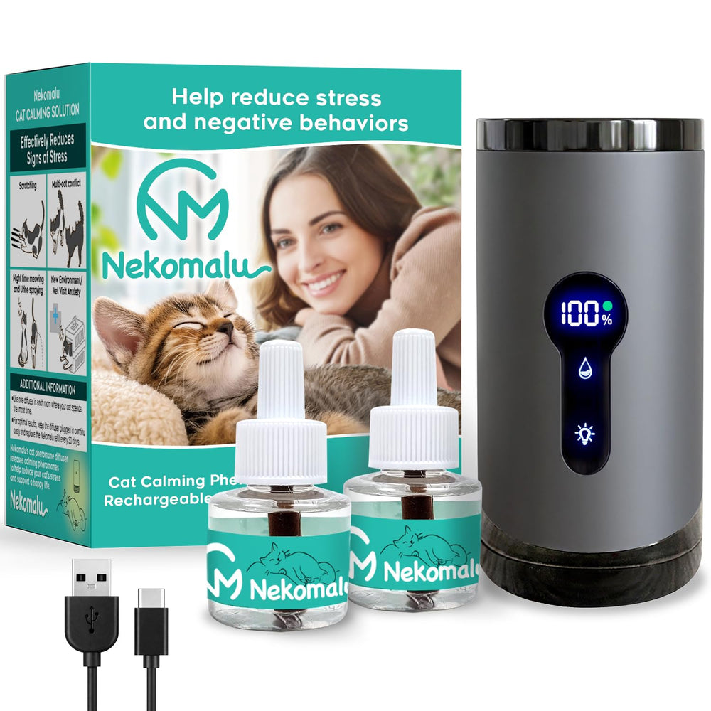 Diffuseur Nekomalu pour chat rechargeable – diffusion apaisante et durable.