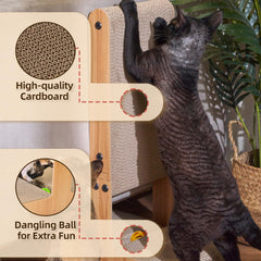 Nekosan jouet balle chat intégré stimule le jeu et l’exercice
