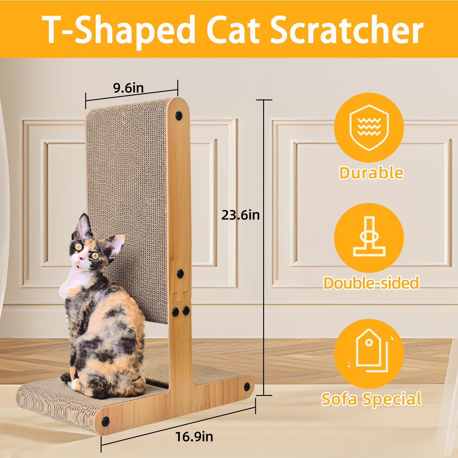 Nekosan protecteur meuble-canapé protège efficacement le canapé des griffures