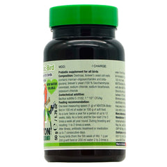 Nekton Biotique Oiseau Probiotique, étiquette et emballage clair pour identification.