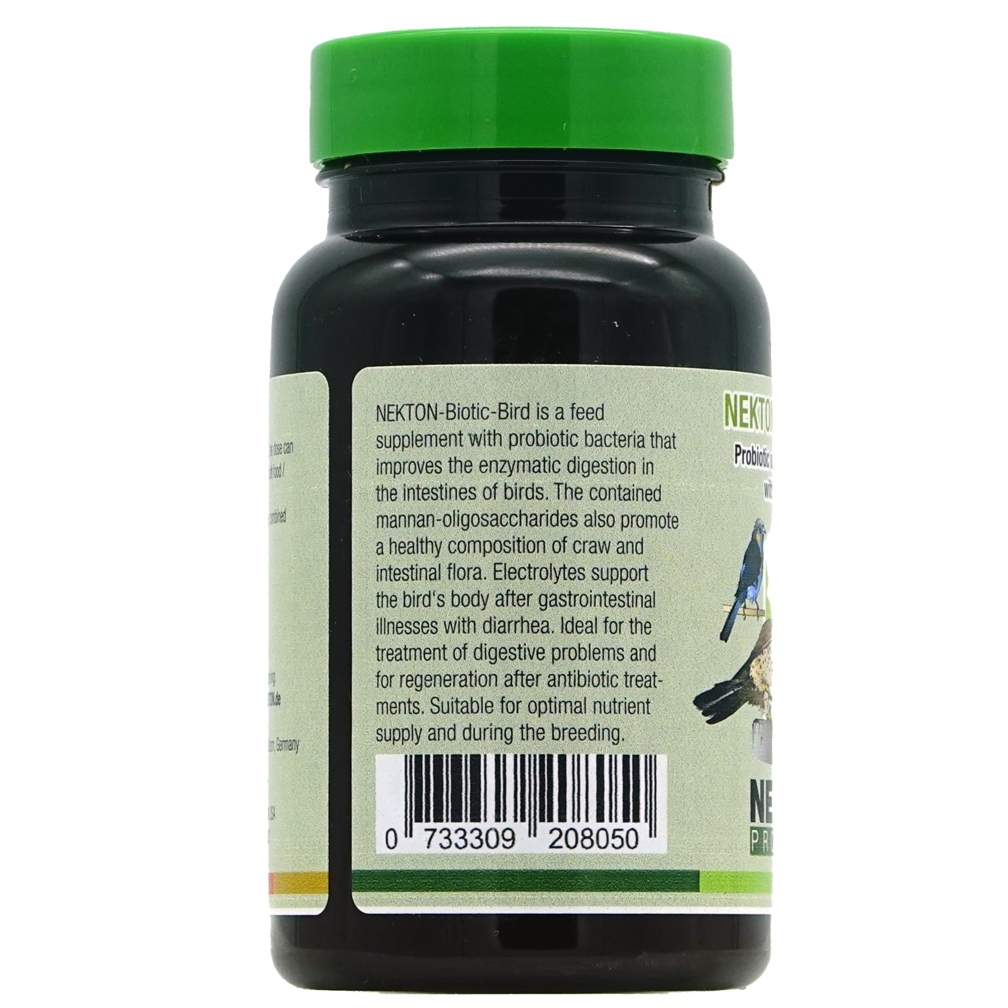 Nekton Biotique Oiseau Probiotique, conditionnement compact idéal en volière.