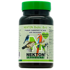 Nekton Biotique Oiseau Probiotique, flacon 50 g prêt à être ajouté à l’alimentation.
