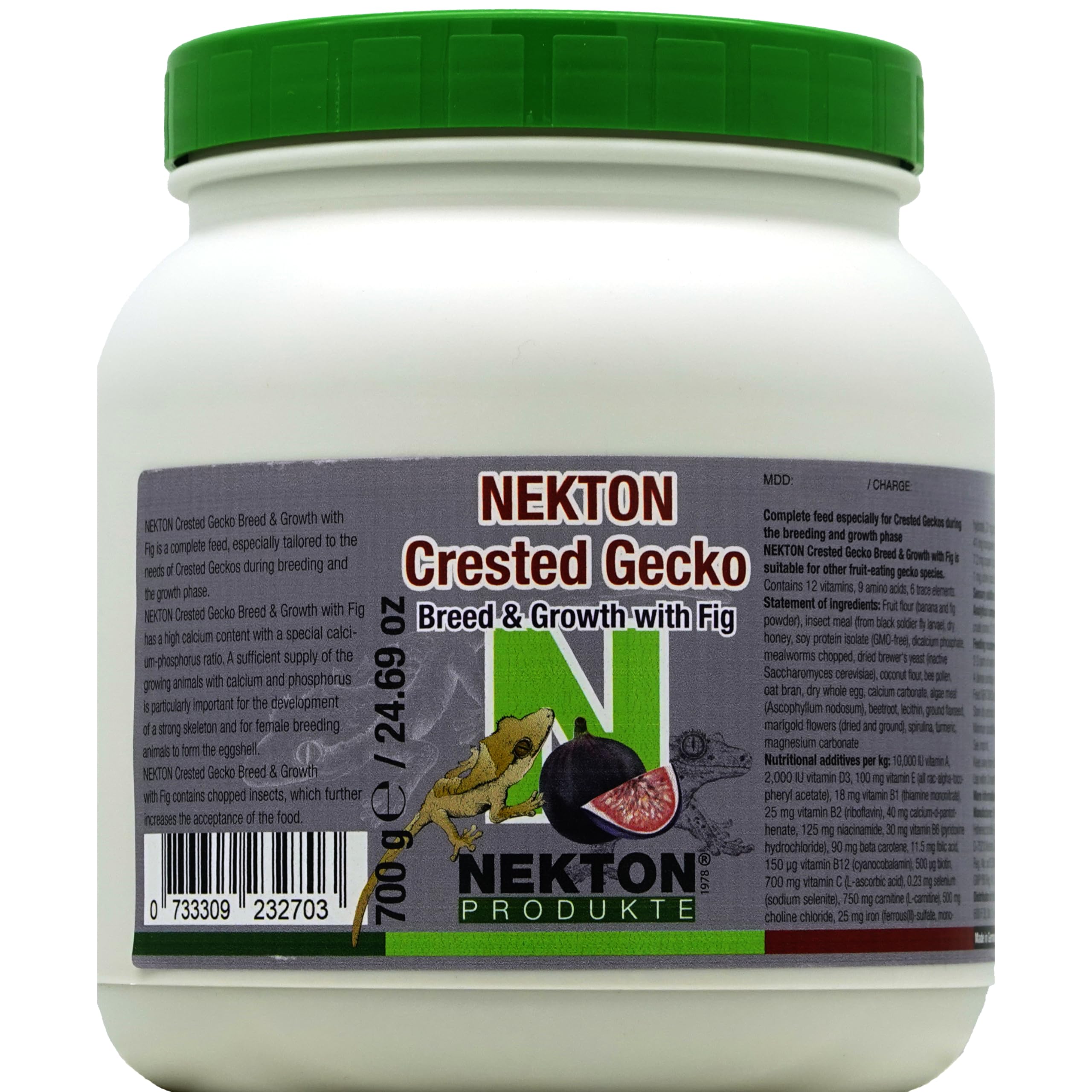 Nekton Figue Gecko à Crête – croissance soutenue et plaisir gustatif.