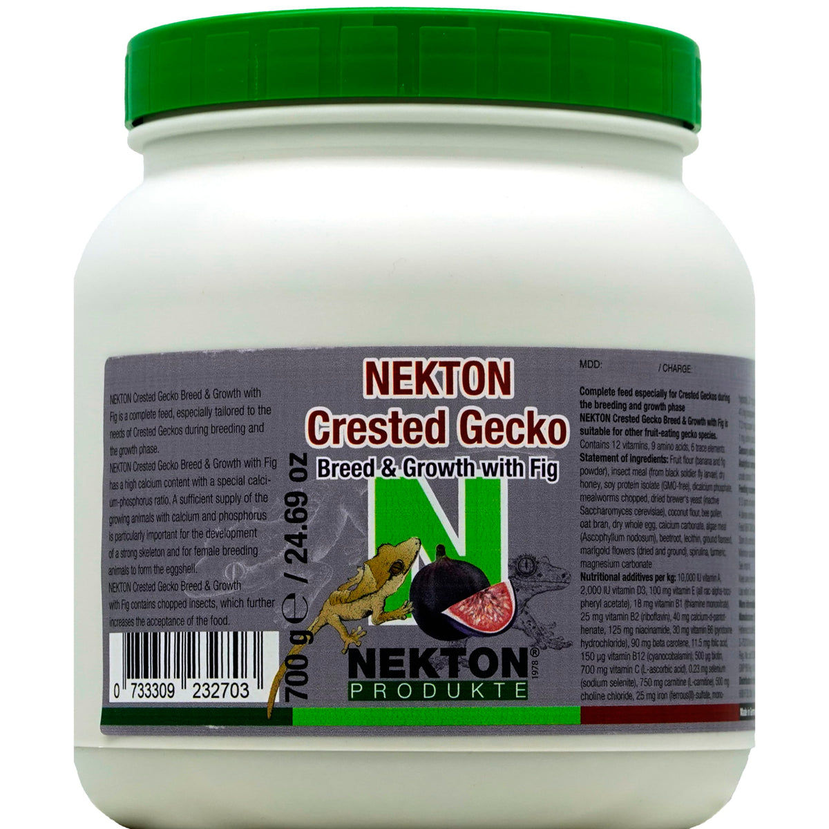 Nekton Figue Gecko à Crête – croissance soutenue et plaisir gustatif.