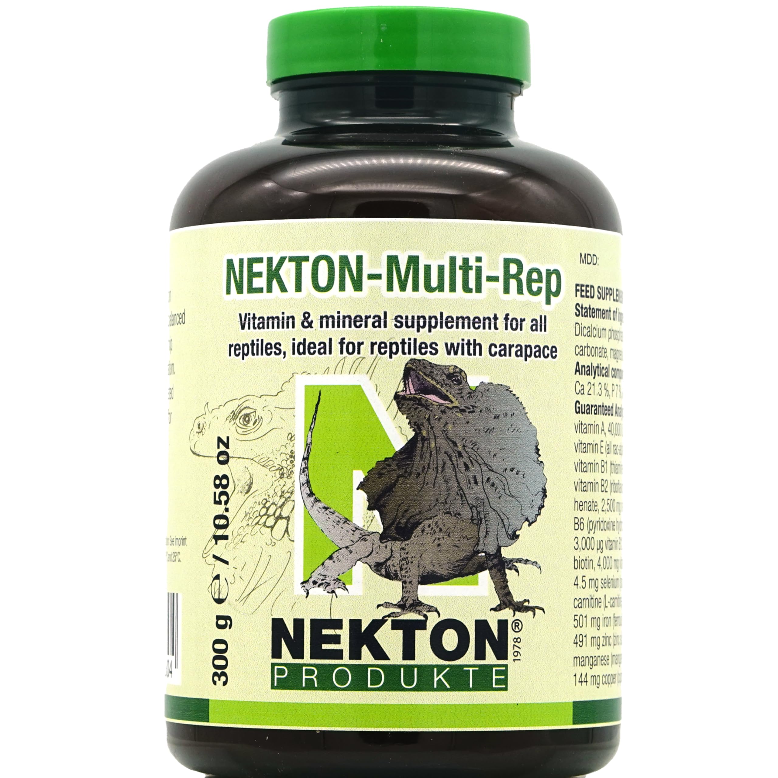 Nekton Multi-Rep emballage clair pour reptiles et facilité d'utilisation