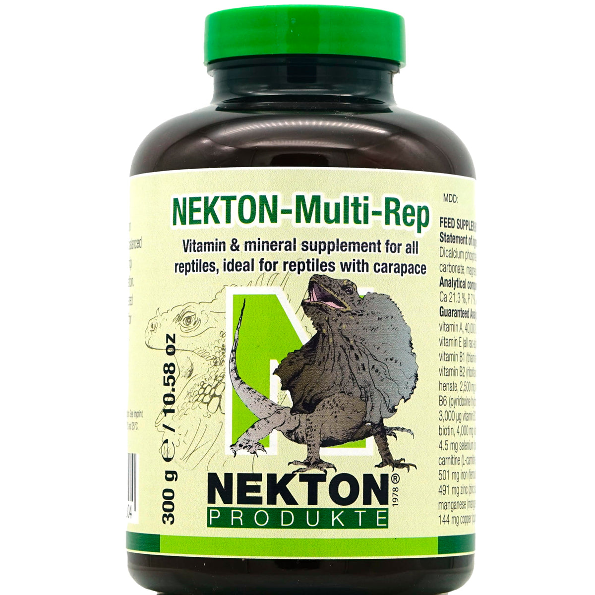 Nekton Multi-Rep emballage clair pour reptiles et facilité d'utilisation