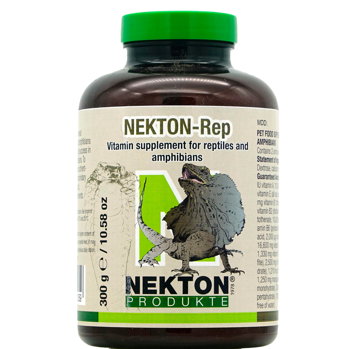 Nekton Rep bouteille-doseur pour dosage précis du complément reptile.