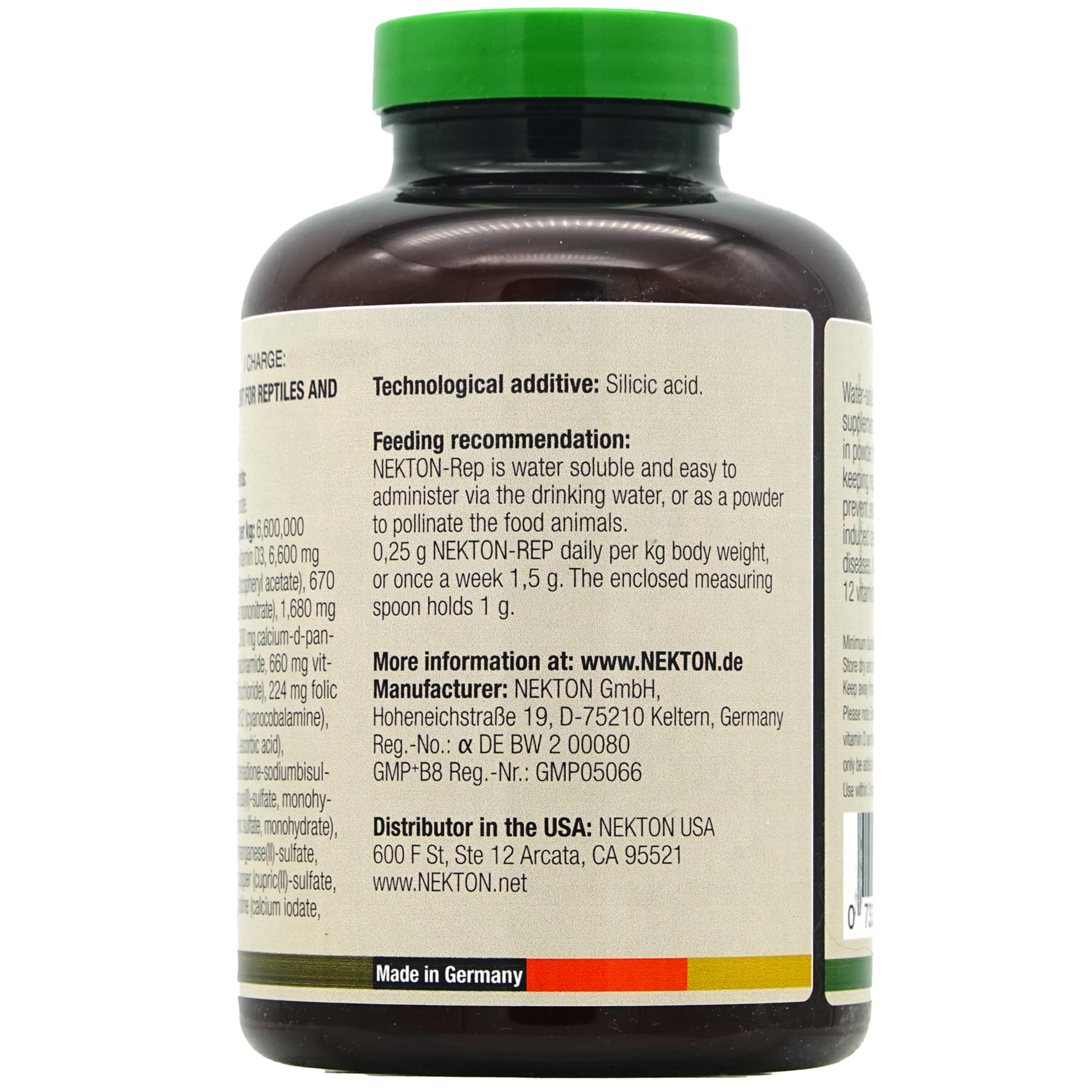 Nekton Rep mesure-dose: accessoire pratique pour doser.