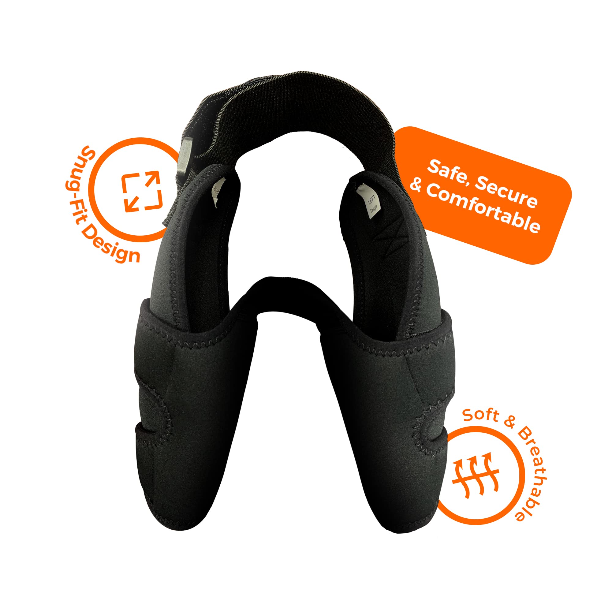 NeoAlly Attelle coude chien droite: maintien précis pour la mobilité.