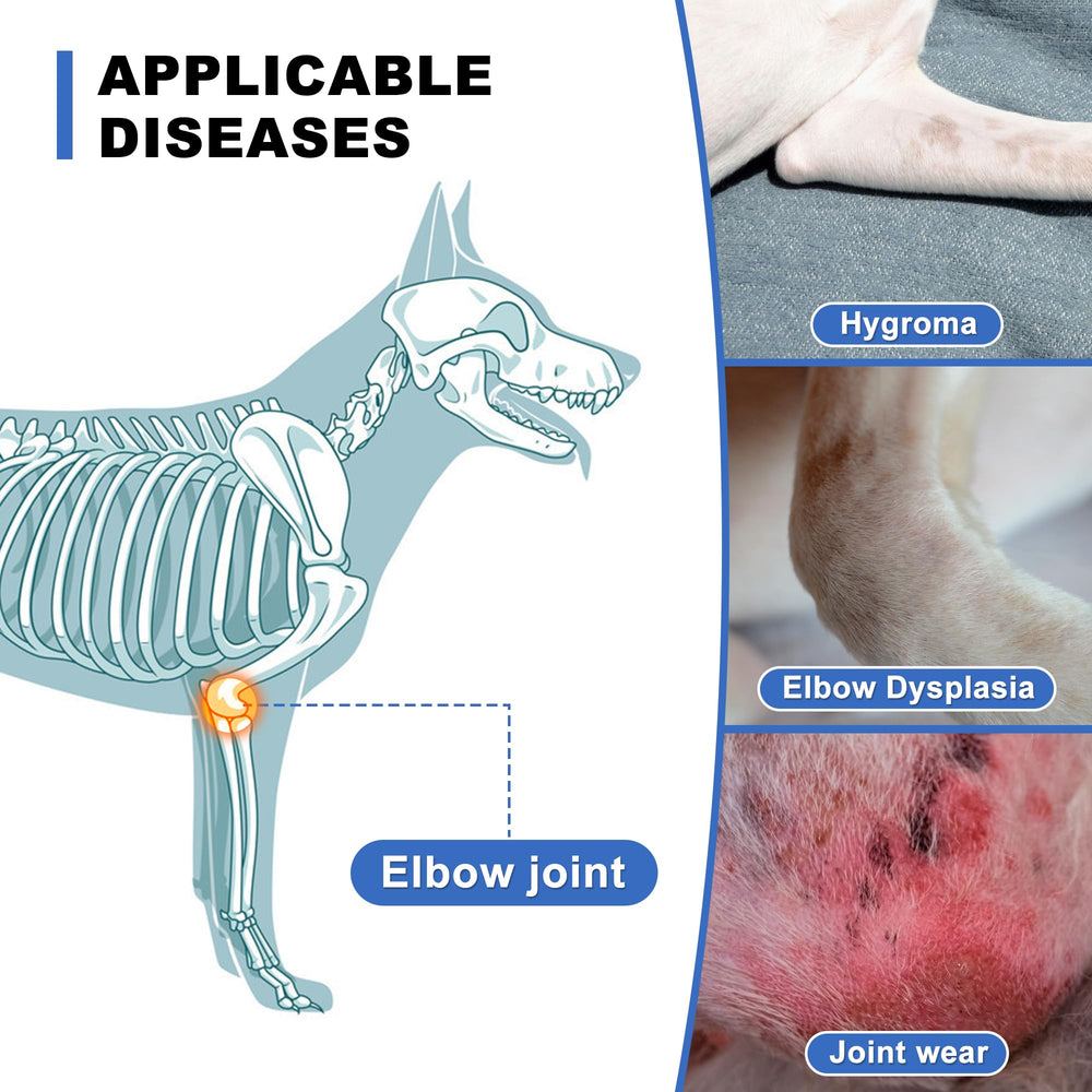 NeoAlly attelle-coude-chien-tissu-doux-respirant procure un confort durable.