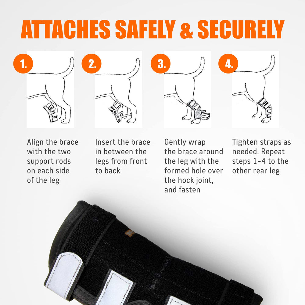 NeoAlly fermetures velcro jarret-arriere: ajuste rapide et securise.