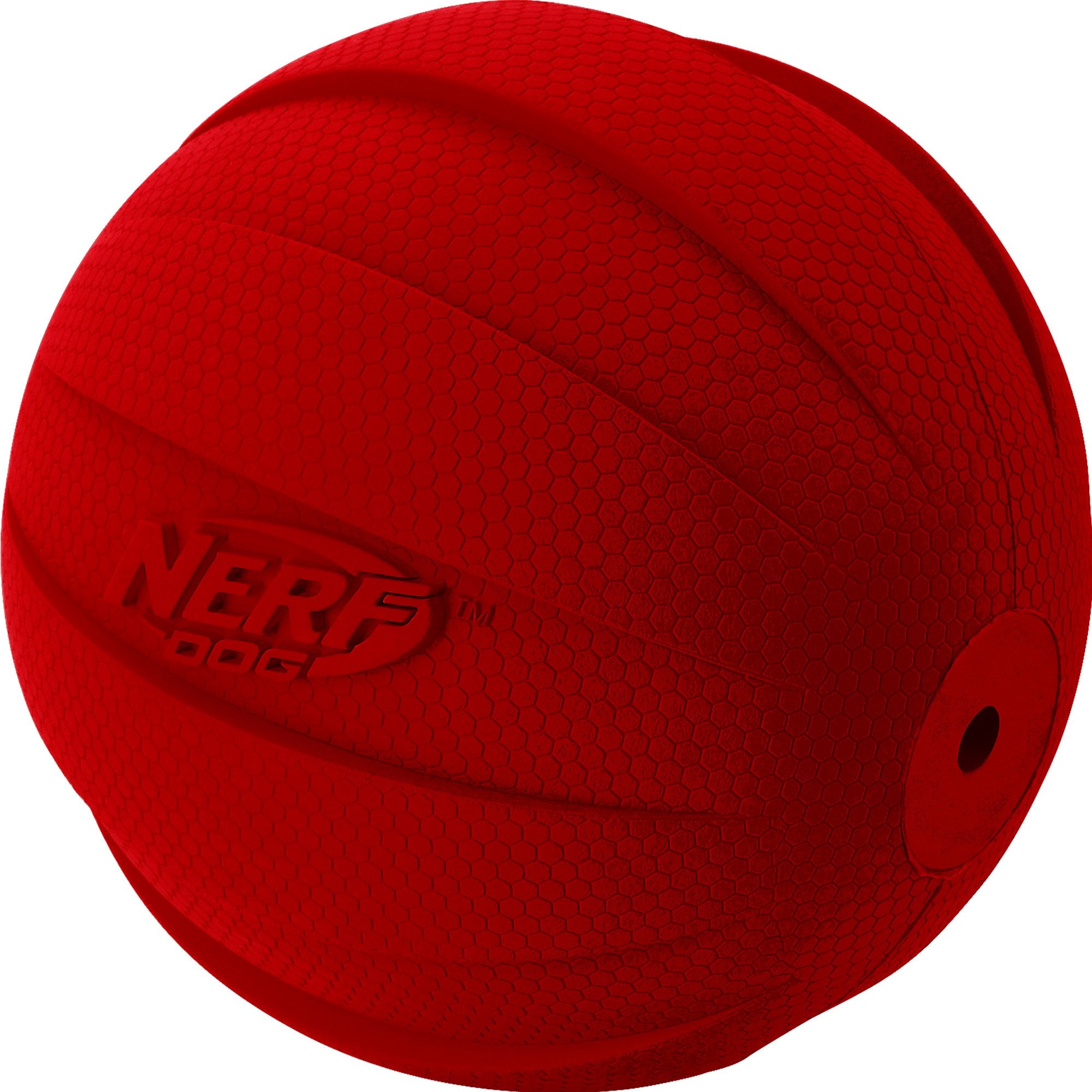 Balle légère et durable Nerf, résistante aux jeux extérieurs et à l'usure.