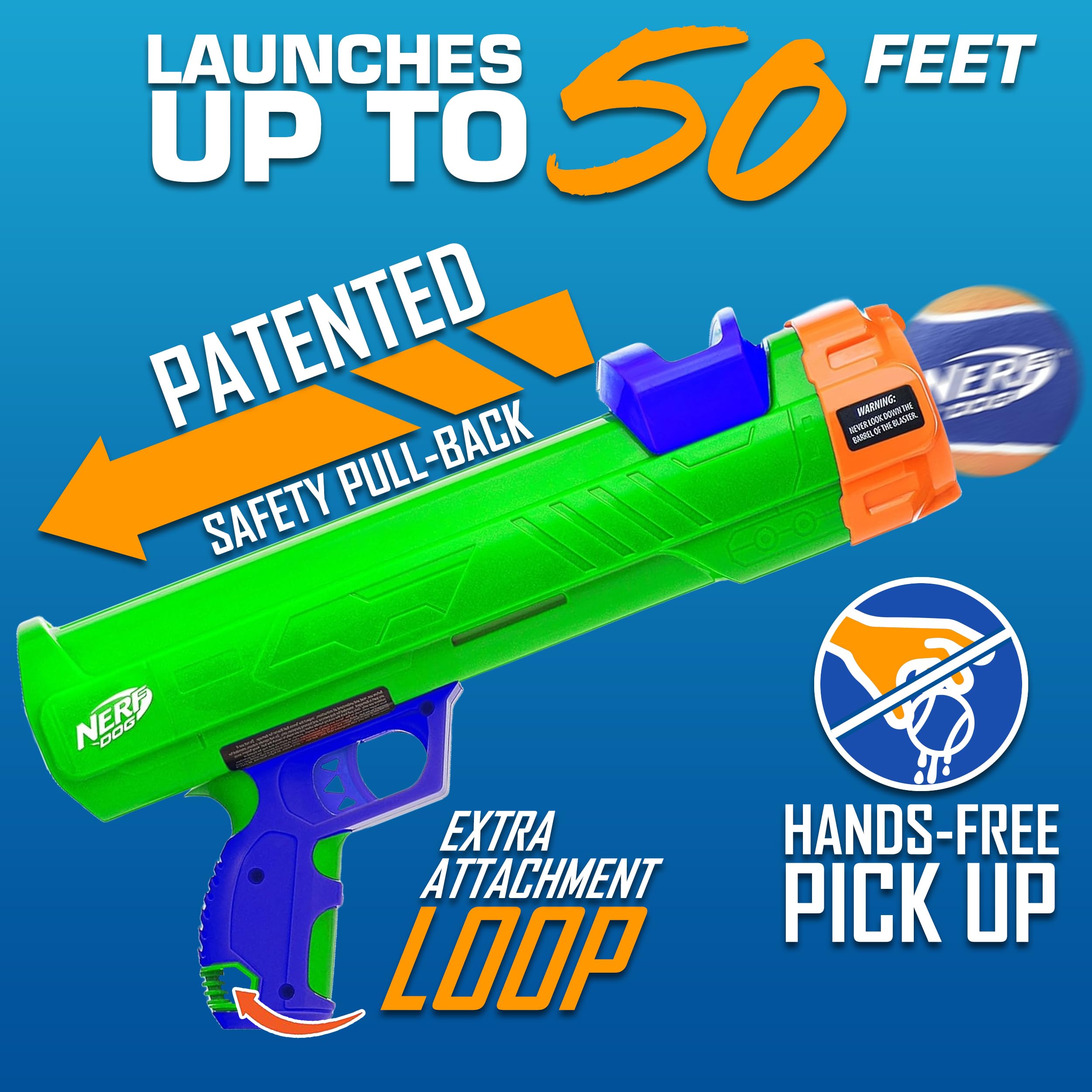 Nerf Dog balles-tennis-vert-fluo: balles faciles à suivre pendant les jeux de récupération.