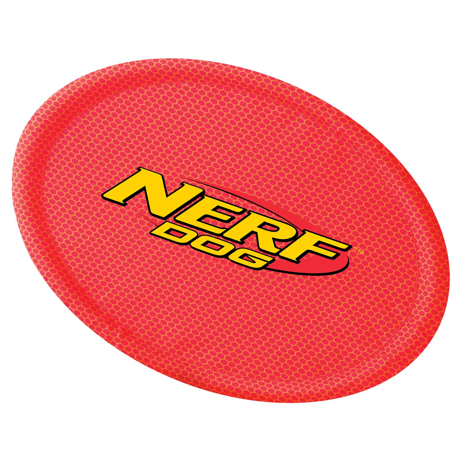 Nerf Dog Disque volant flotte sur l'eau, idéal pour plage, lac ou piscine.