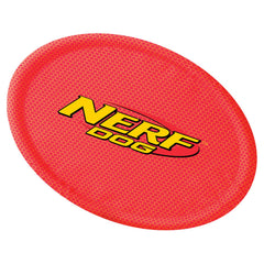 Nerf Dog Disque volant flotte sur l'eau, idéal pour plage, lac ou piscine.