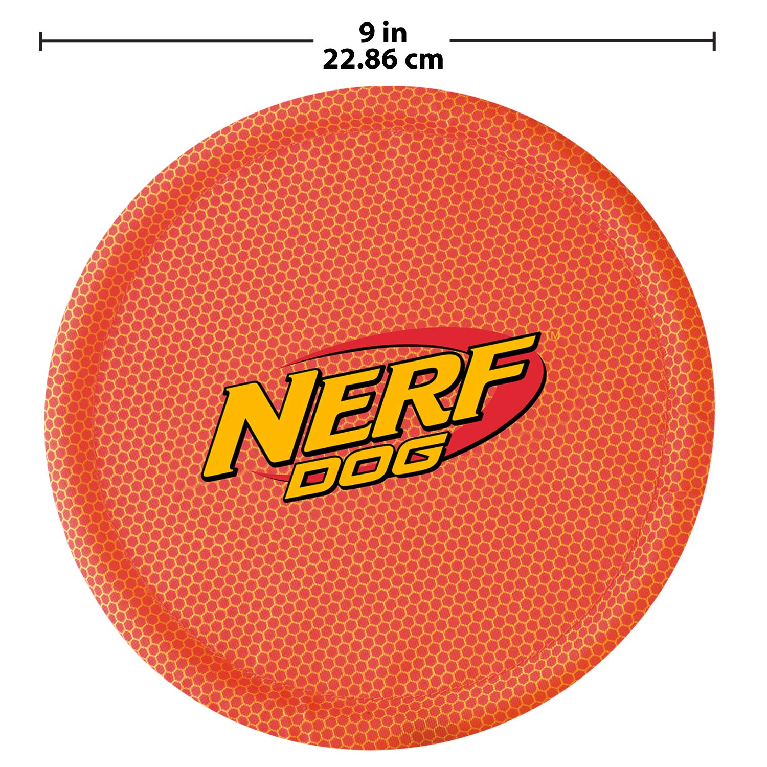 Nerf Dog Disque volant pour entraînement et récupération lors des jeux.