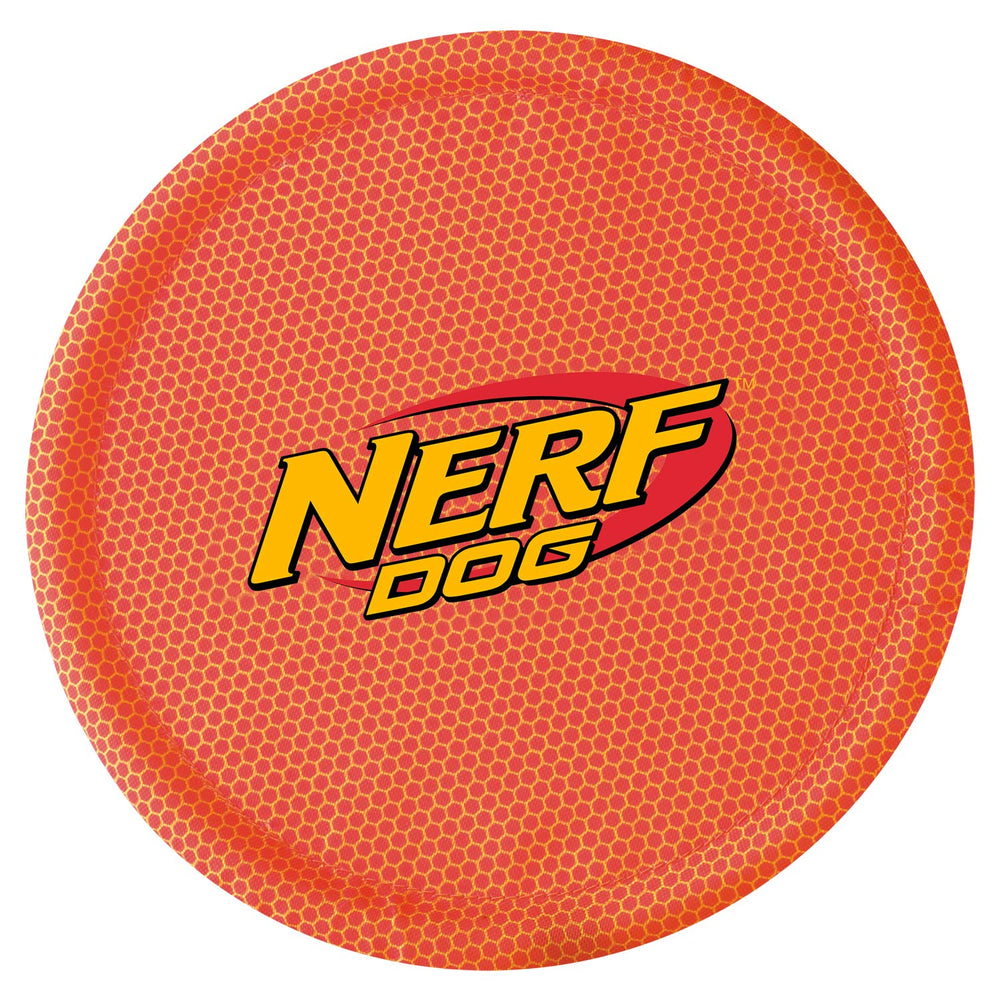 Nerf Dog Disque volant léger et durable, parfait pour les sessions de jeu variées.