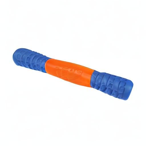 Nerf Dog EXO Squeak Stick Bleu/Orange – sécurité et jeu pour toutes tailles