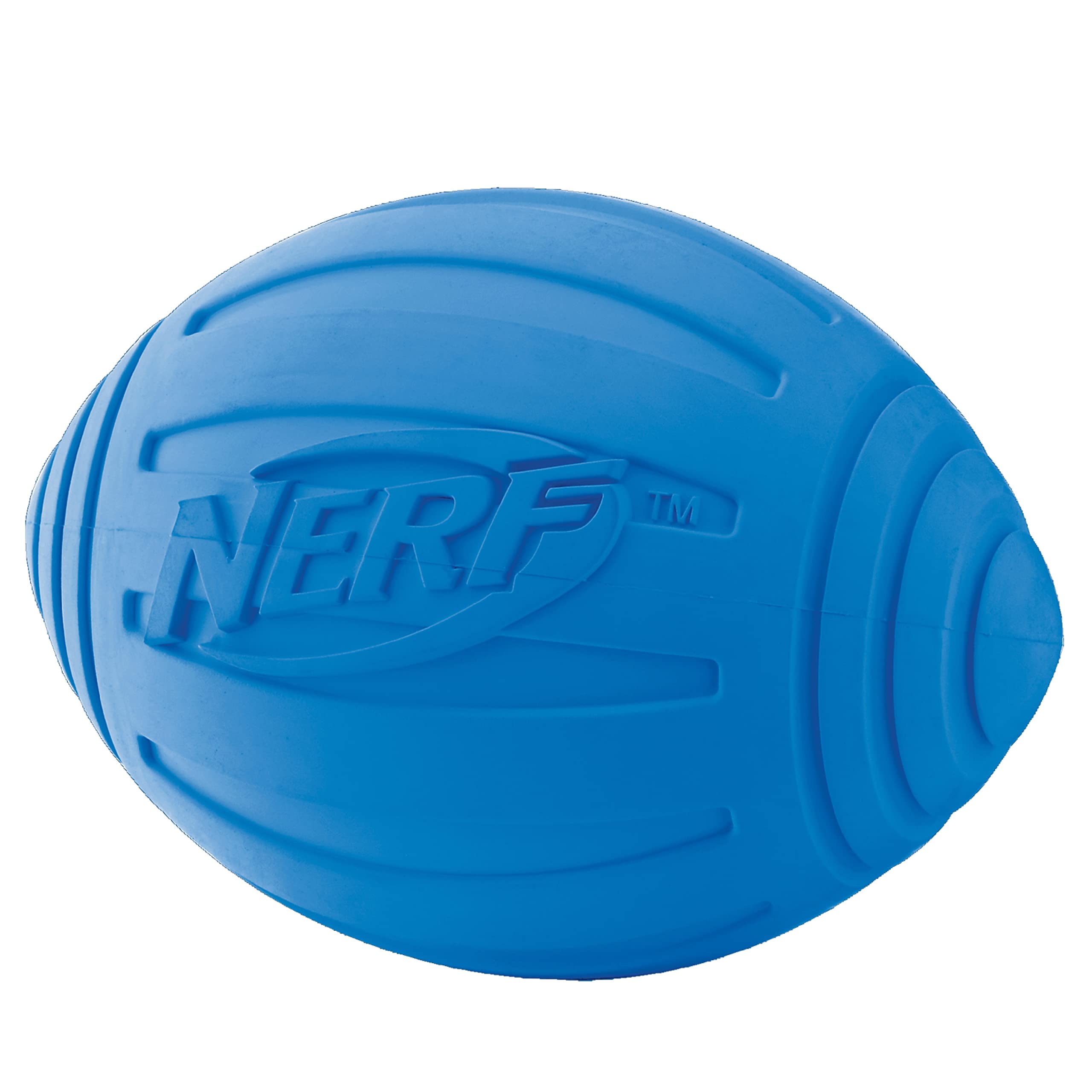 Nerf Dog Football léger et robuste, facile à lancer et ramasser.