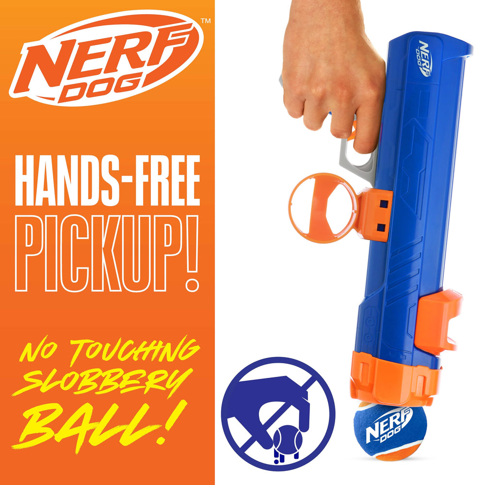 Nerf Dog lanceur balle tennis balles standard et balles soniques compatibles.