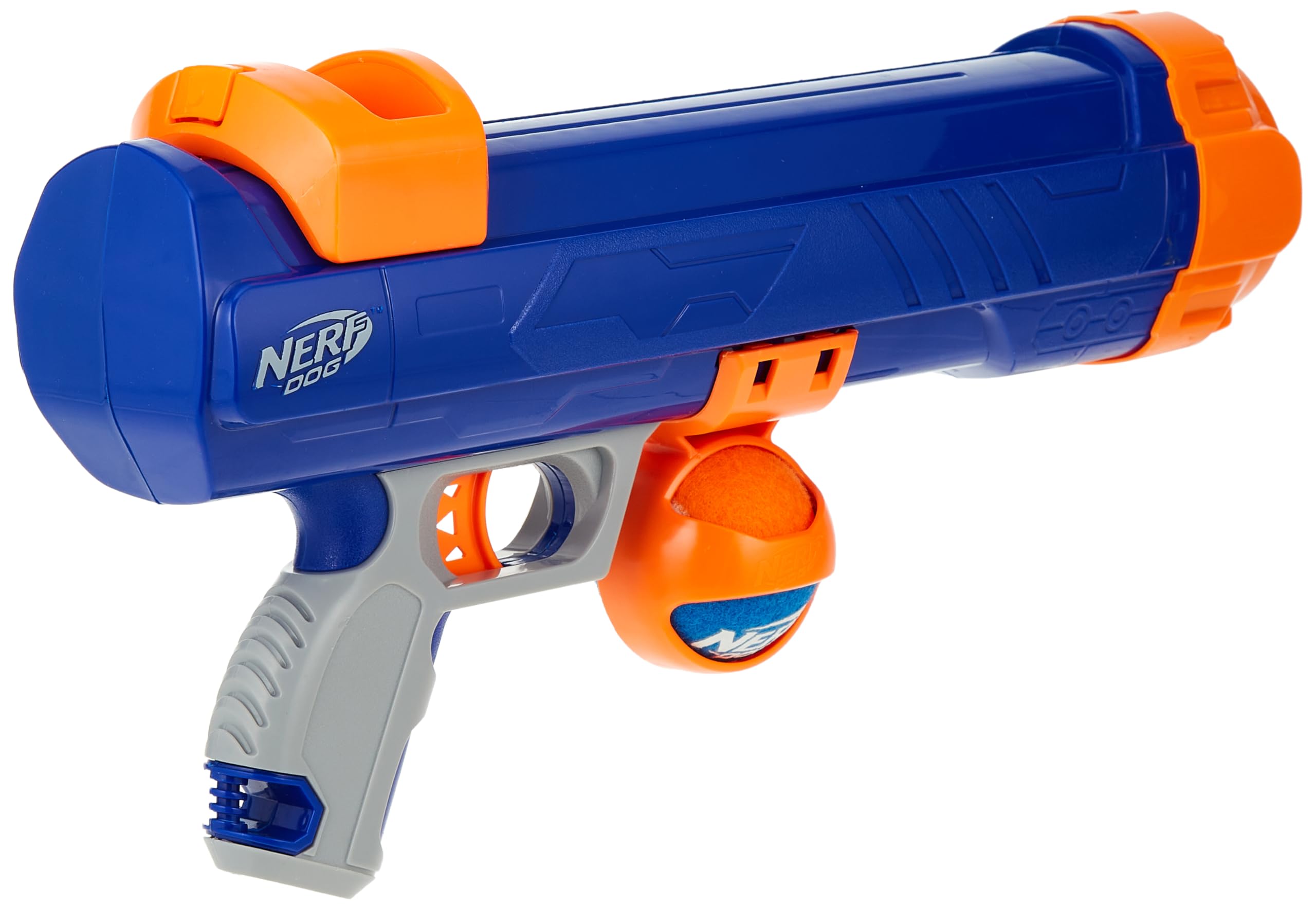Nerf Dog lanceur balle tennis portée jusqu’à 50 pieds adaptée à divers terrains.