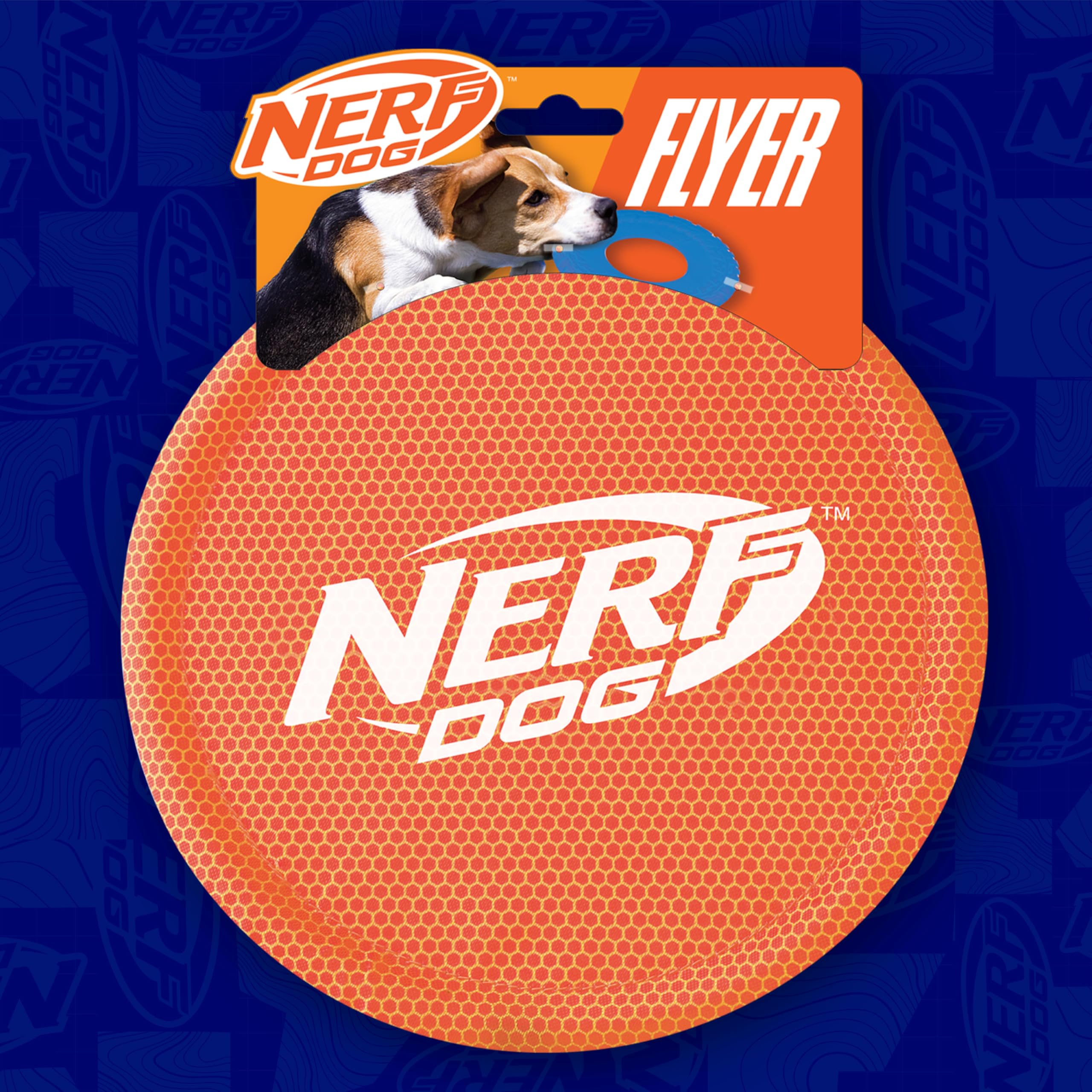Nerf Dog Nylon Flyer idéal pour plage et activités aquatiques