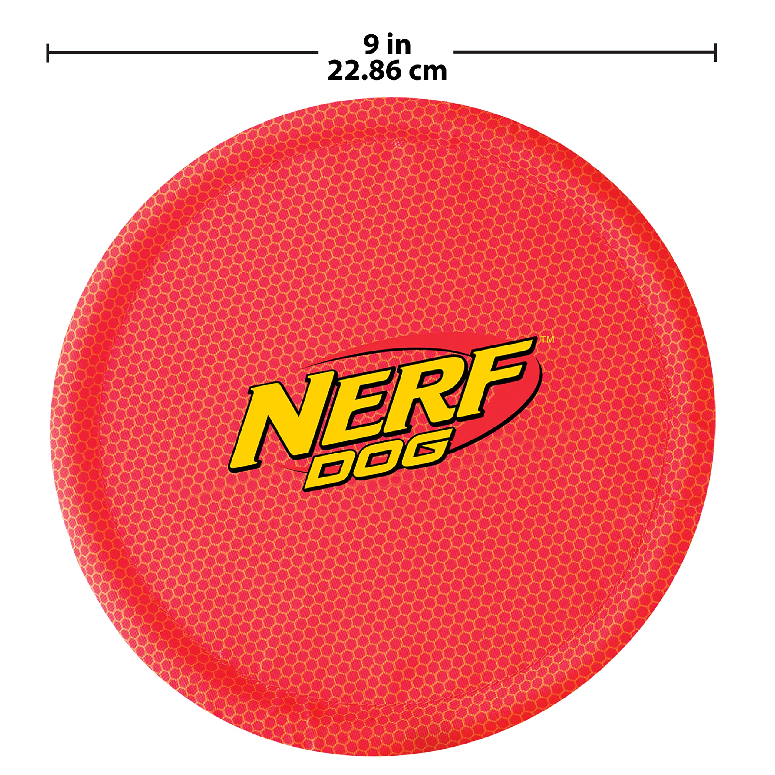 Nerf Dog Nylon Flyer adapté aux races moyennes et grandes