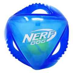 Nerf Dog balle rumble avec poignées tri-twist pour prise facile et jeu.