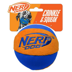 Nerf Dog Trackshot Ball avec sifflement interactif, idéal pour le jeu intérieur et extérieur.