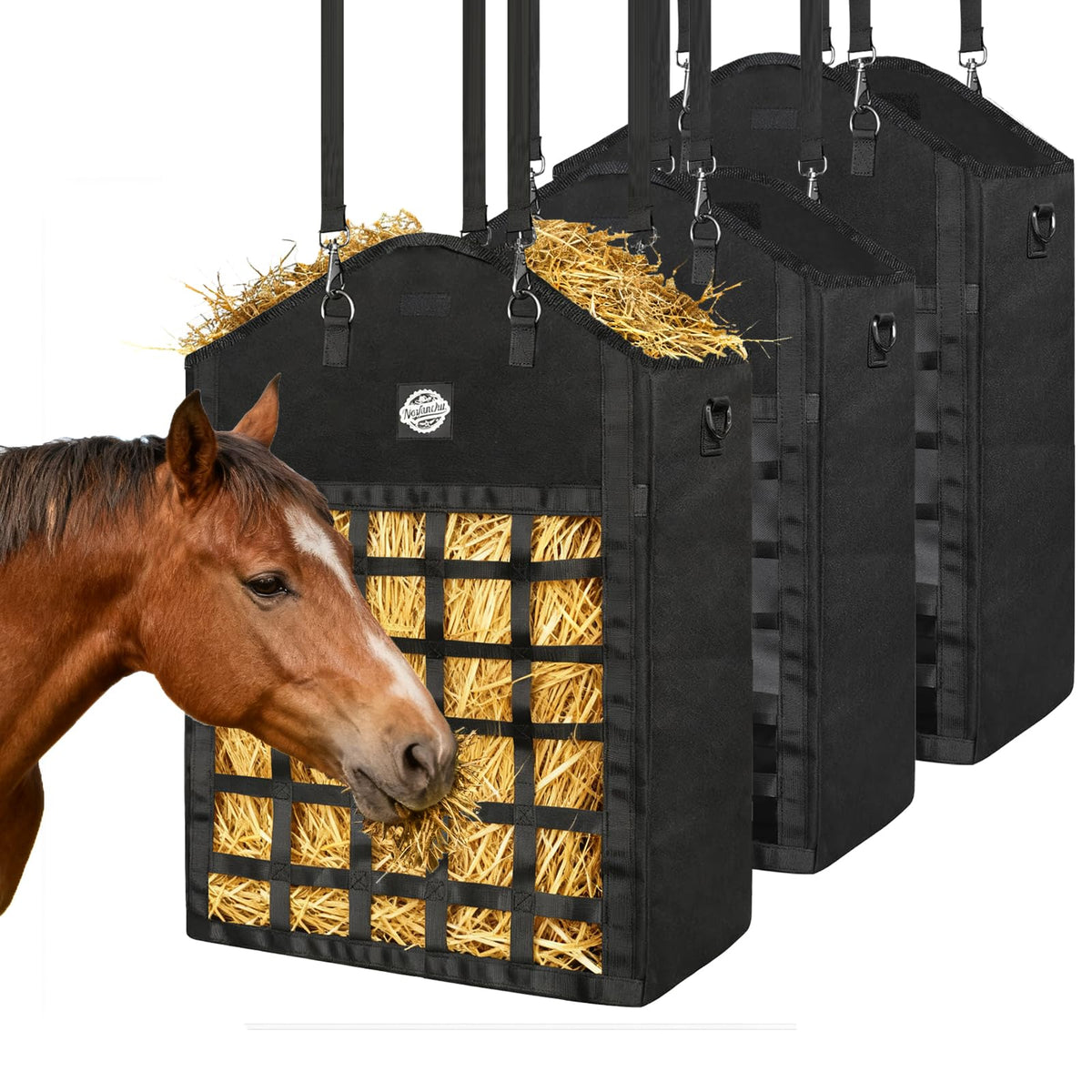 Nesfanchu Haybag cheval-plein ouverture large facilite remplissage