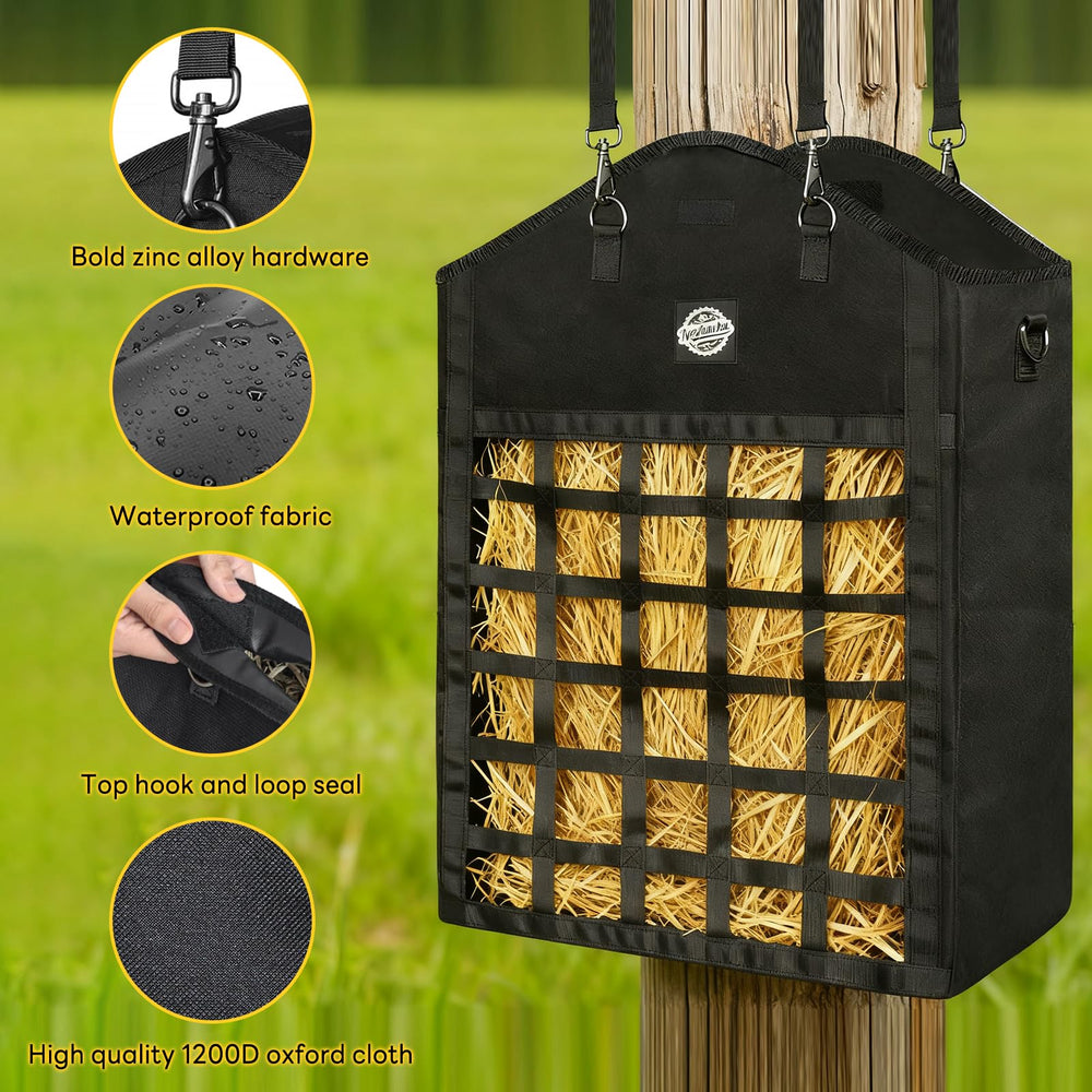 Nesfanchu Haybag velcro-haut retient l'odeur et limite les pertes
