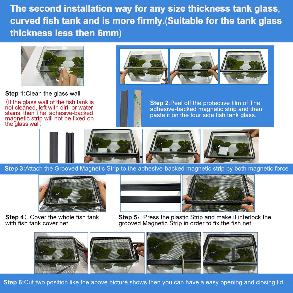 NestBasics maillage-anti-saut protège les poissons sans blessure lors des sauts.