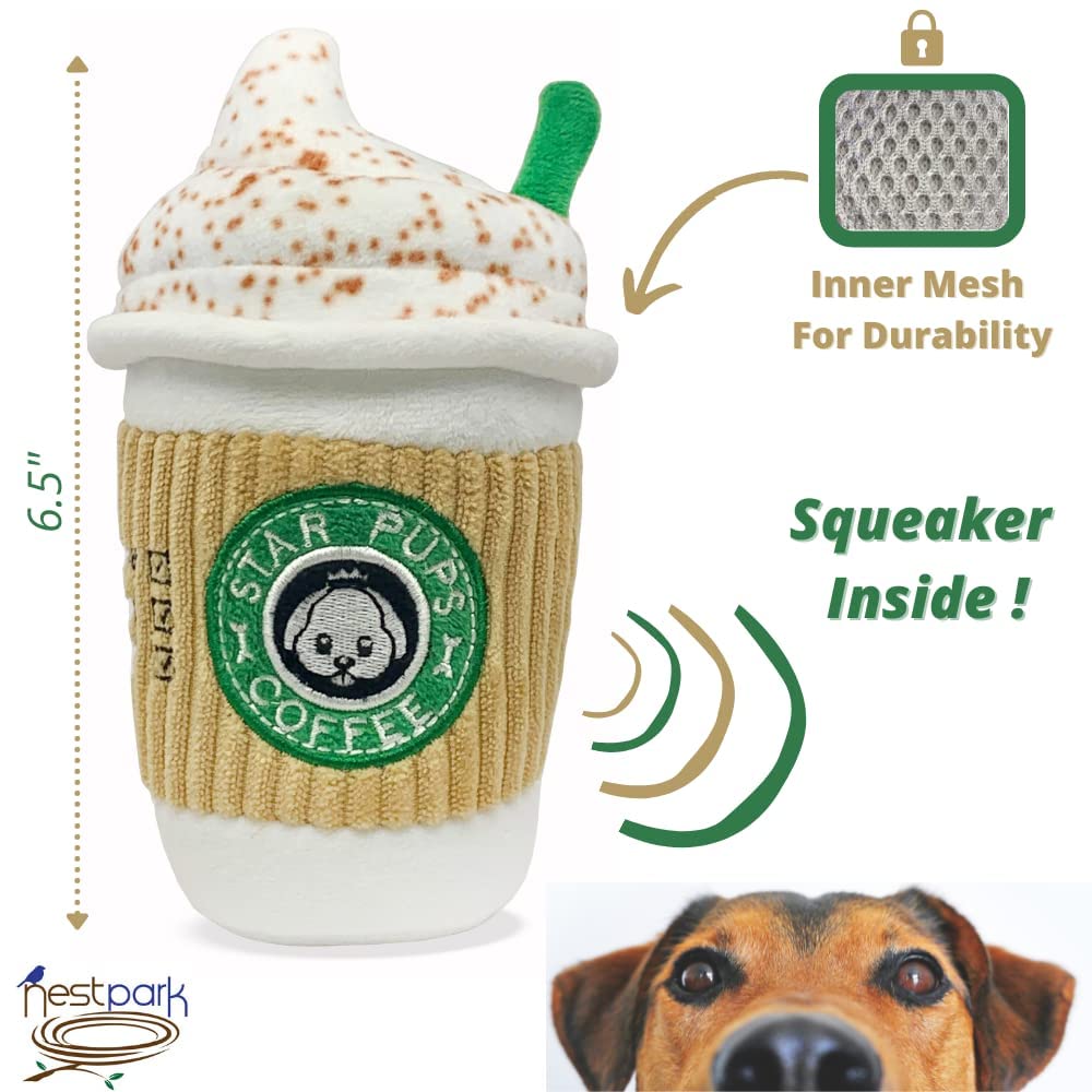 Nestpark Pup'kin Latte Épicé, cadeau rigolo pour les amoureux des chiens.