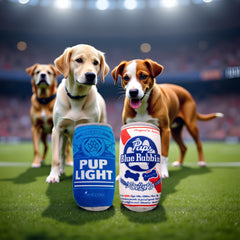 Nestpark parodie bière chien, jouet drôle et captivant pour soirées et jeux.