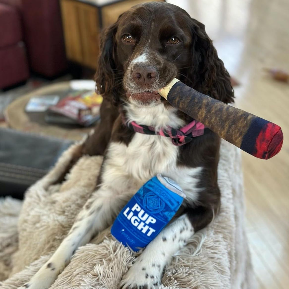 Nestpark sifflet peluche chien, jouet amusant et interactif pour chiens.