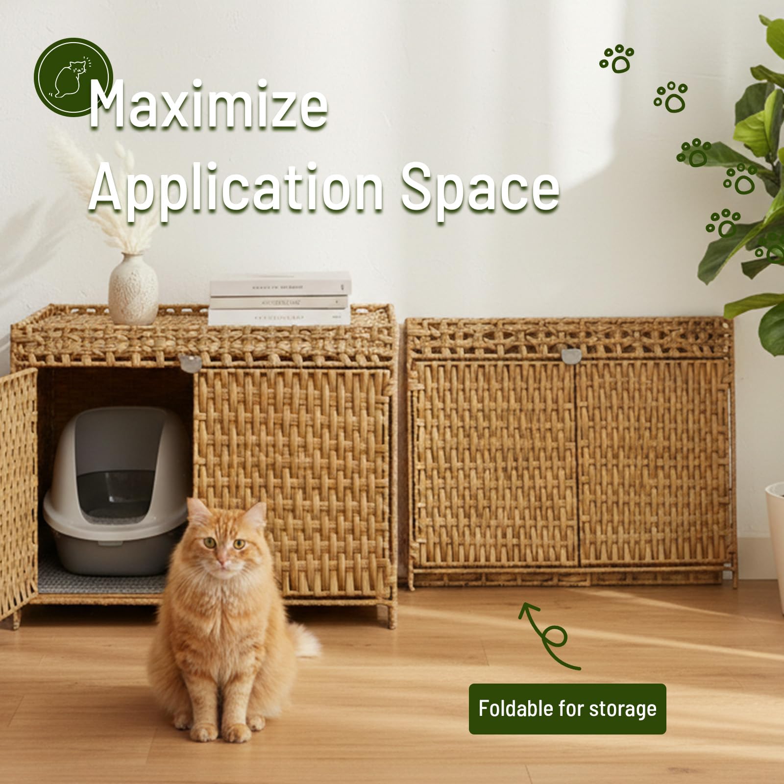 Neti Neti: cadre en bambou renforcé, durable pour usage quotidien.