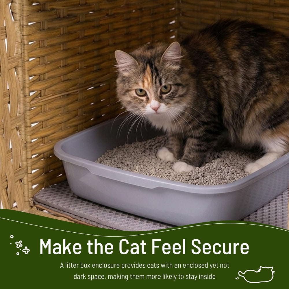 Neti Neti: base surélevée pour circulation d'air et confort du chat.