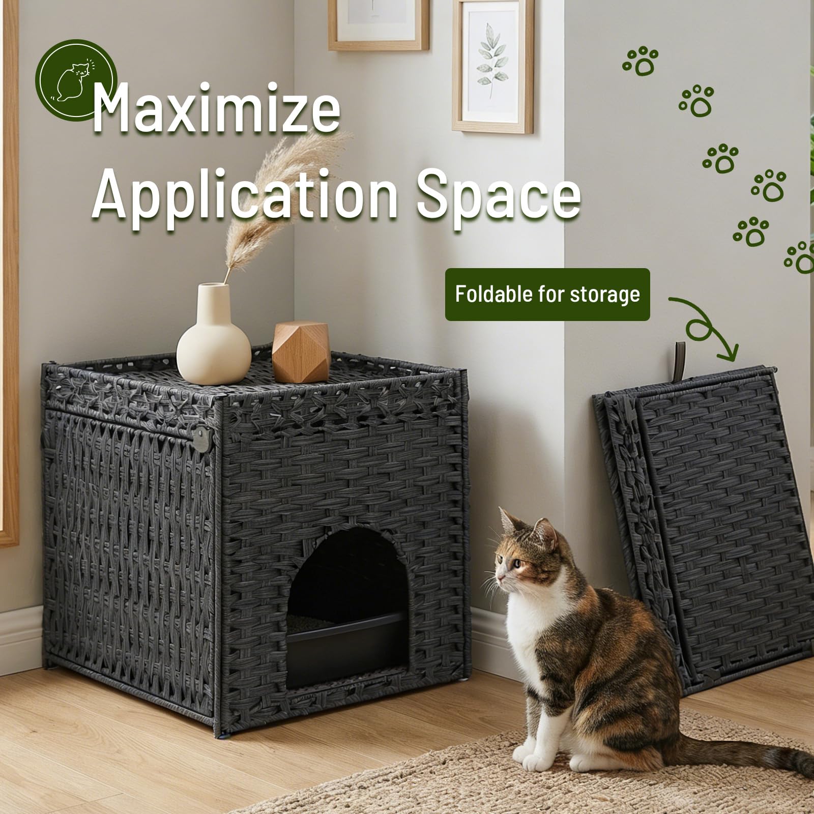Neti Neti meuble-cabine cachée, intégration discrète dans le salon.