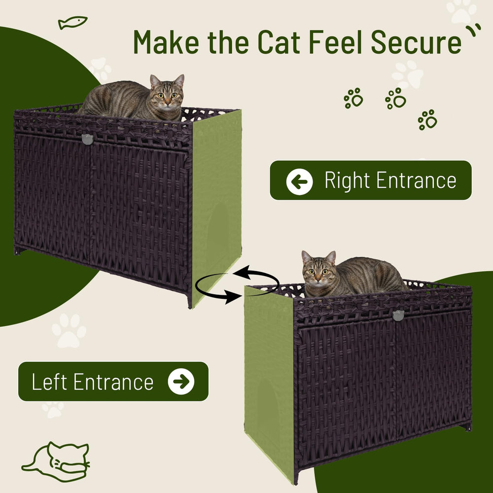 Neti Neti usage-domestique-mobilier-polyvalent: solution pratique pour salon et coin chat.