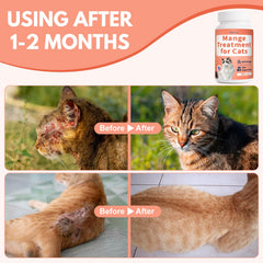 Netrca-sante-peau-chat: favorise une peau équilibrée et un pelage éclatant.
