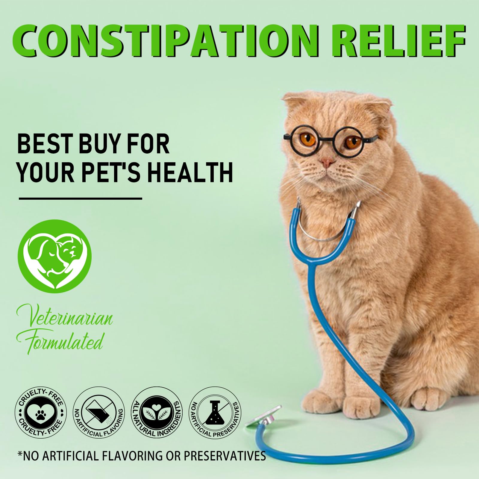 Netwik Cat Constipation Relief: amélioration potentielle de la digestion quotidienne du chat.