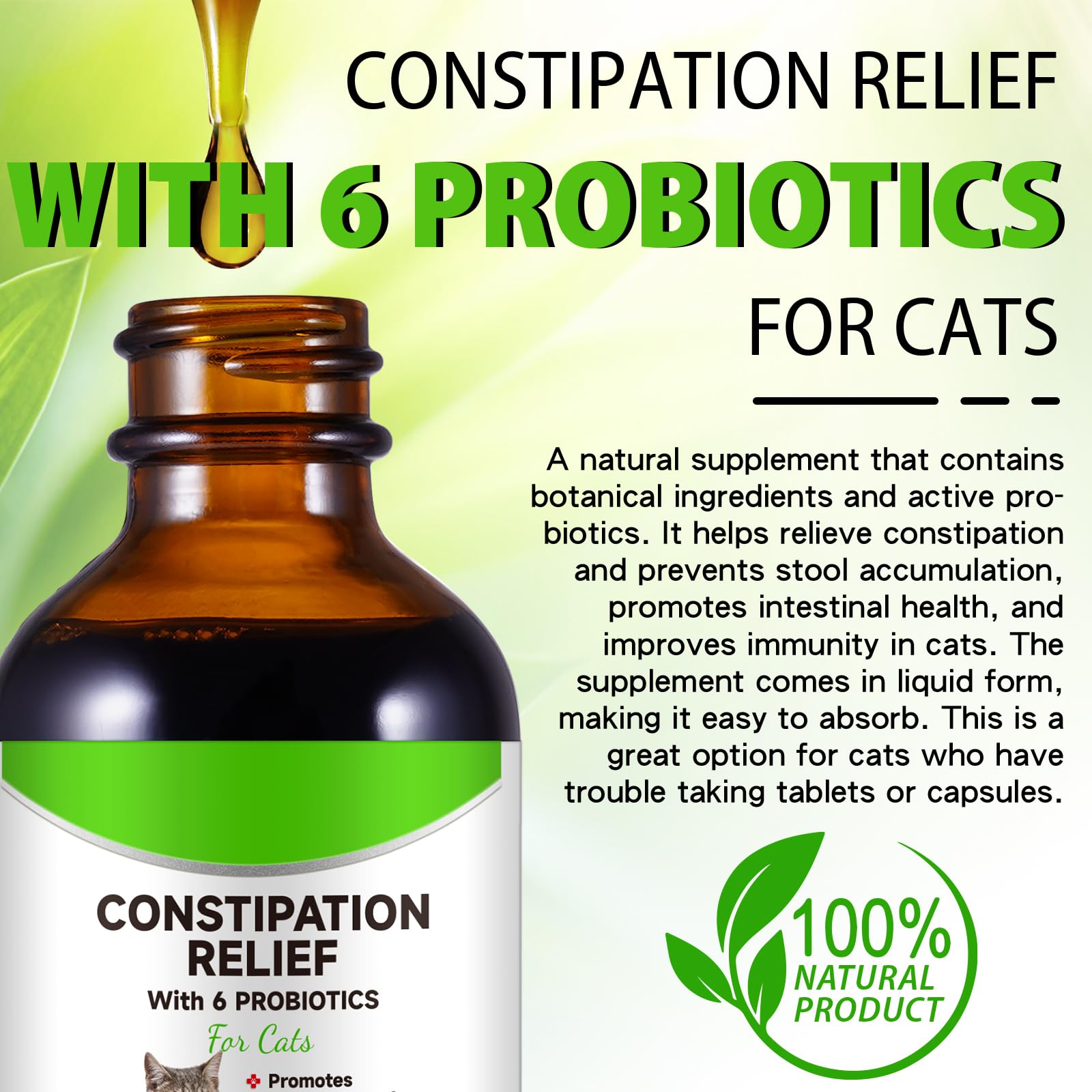 Netwik Cat Constipation Relief: emballage compact facilitant le rangement et l’achat.