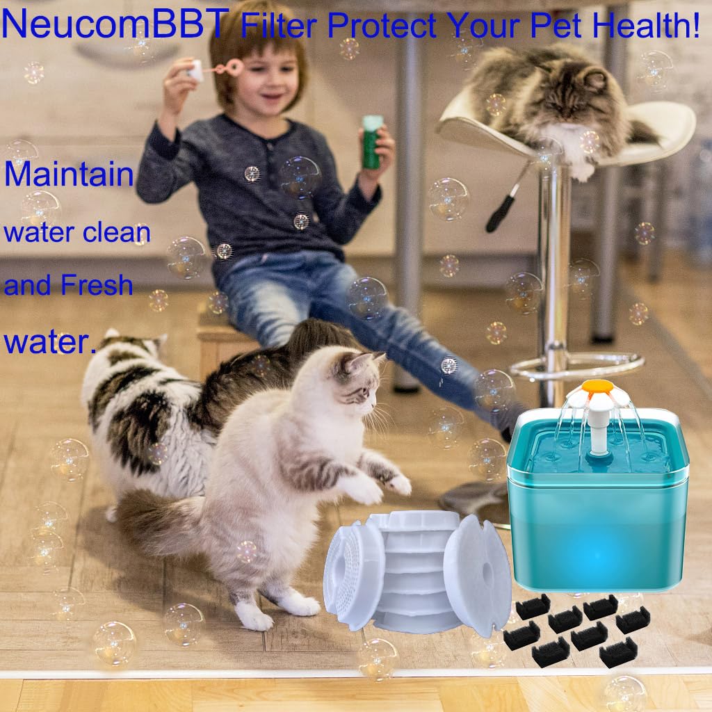 Pré-filtre éponges inclus, démarrage rapide et filtration améliorée.
