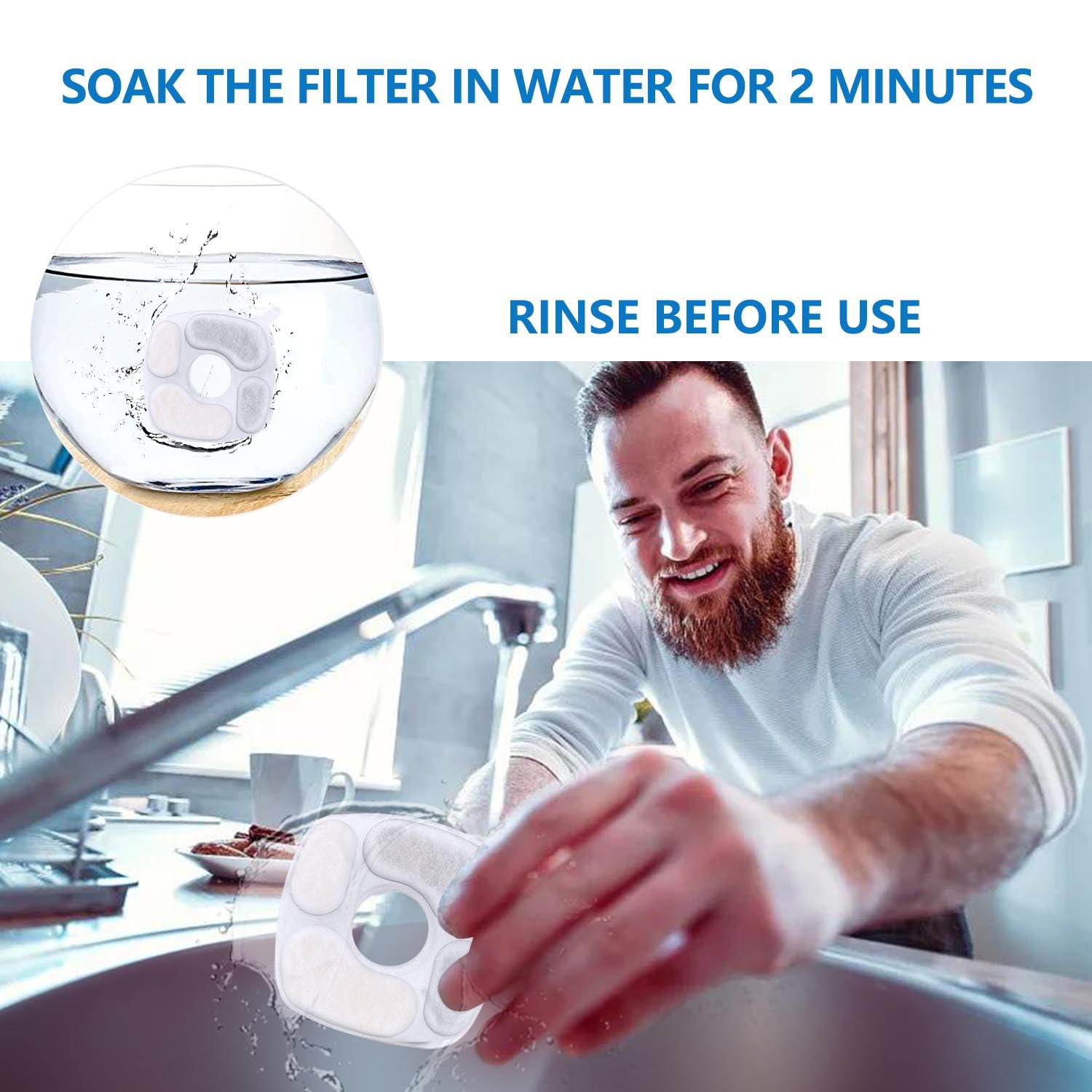 Rinçage pré-utilisation des filtres NeucomBBT