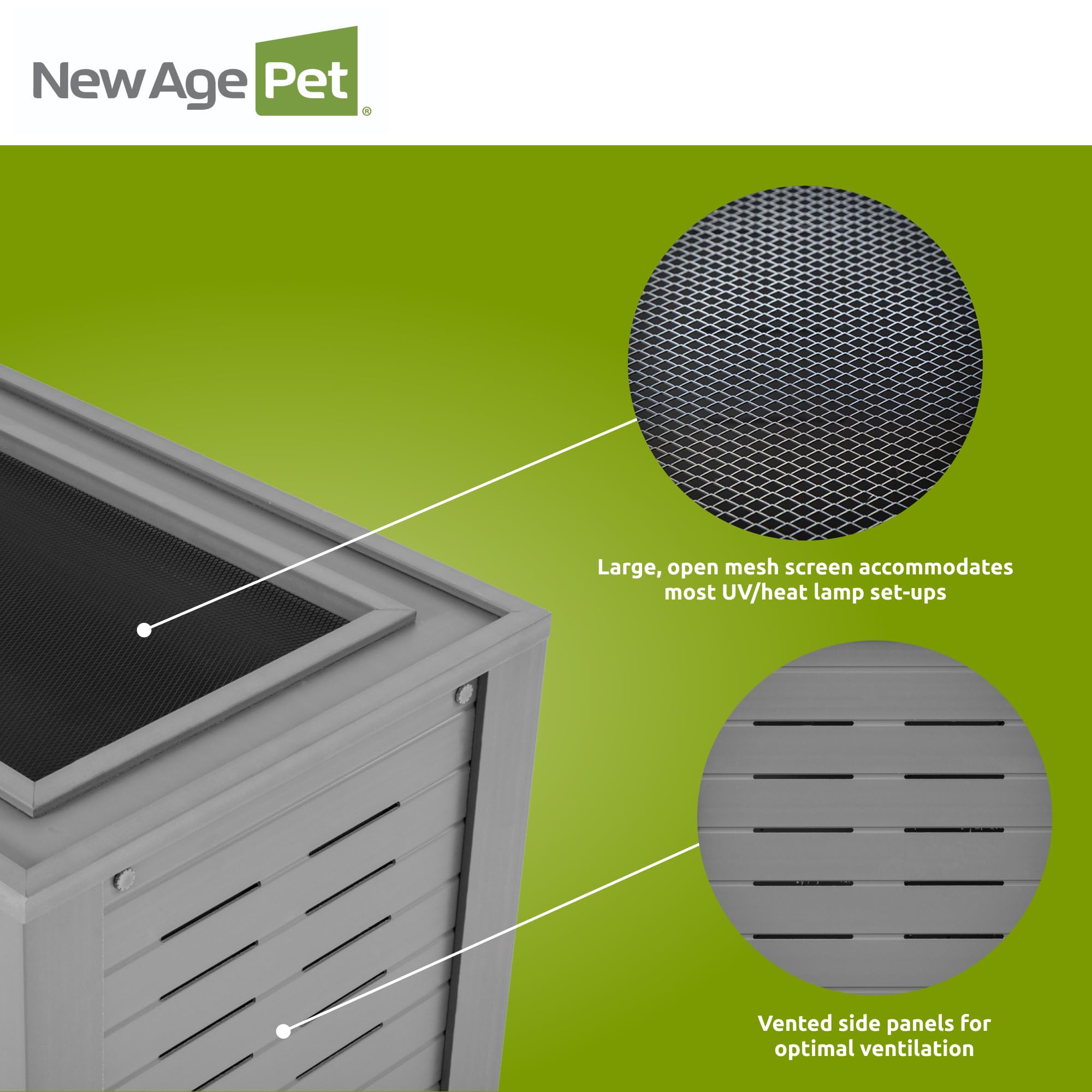 New Age Pet ECOFLEX 24 dimensions intérieures pratiques 22-6 L x 10-39 W x 10-28 H